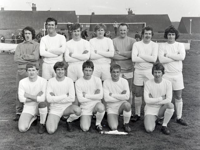Swanwick FC Pentrich Rd team picture, May 1970.