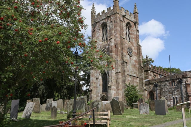The village's 13th century church is dedicated to St Giles