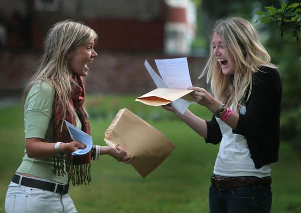 Students across Derbyshire are receiving their A-Level results today