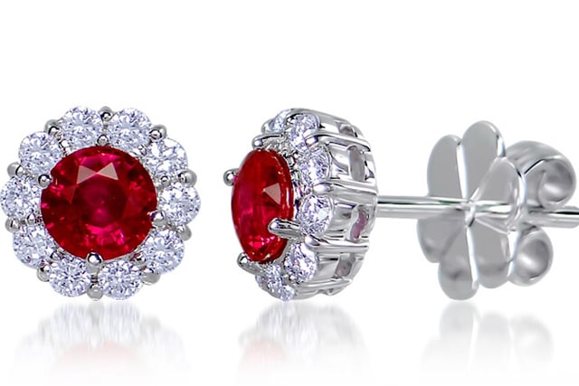 Wow someone you care about with a memorable pair of ruby and diamond earrings, set in 18ct white gold from this independent jeweller in Chesterfield town centre. 
Price: £2,400
Purchase in-store at: 2a Glumangate, Chesterfield, S40 1TP or call: 01246270706. More information can be found online at: johnstevensonjewellers.com