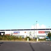 The Sports Direct warehouse in Shirebrook, Derbyshire