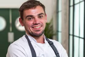 Mark Aisthorpe, chef patron of The Bulls Head in Holymoorside, is competing in television's Great British Menu.