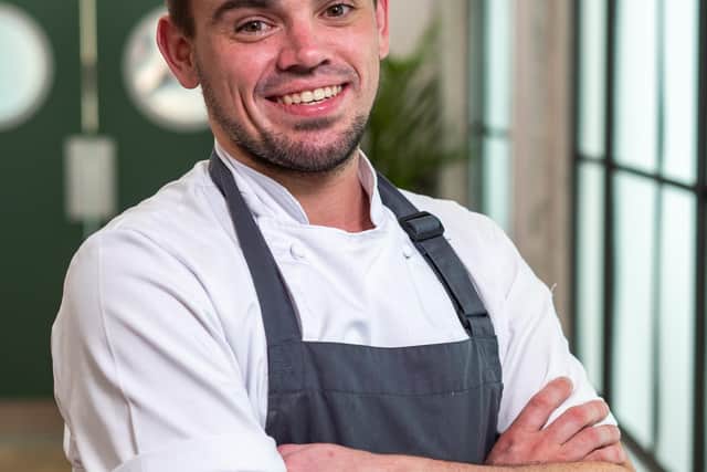 Mark Aisthorpe, chef patron of The Bulls Head in Holymoorside, is competing in television's Great British Menu.