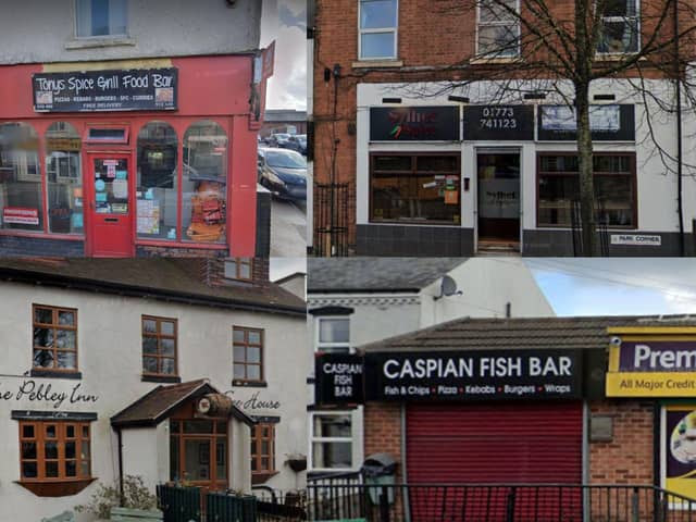 We have gathered a list of all Derbyshire food venues which currently hold one-star hygiene ratings.