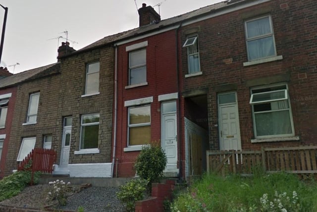 This two-bed terrace sold for £52,000 in January.