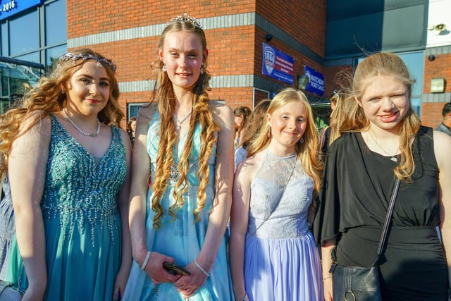 St Mary's Catholic High School prom was held at the home of Chesterfield FC