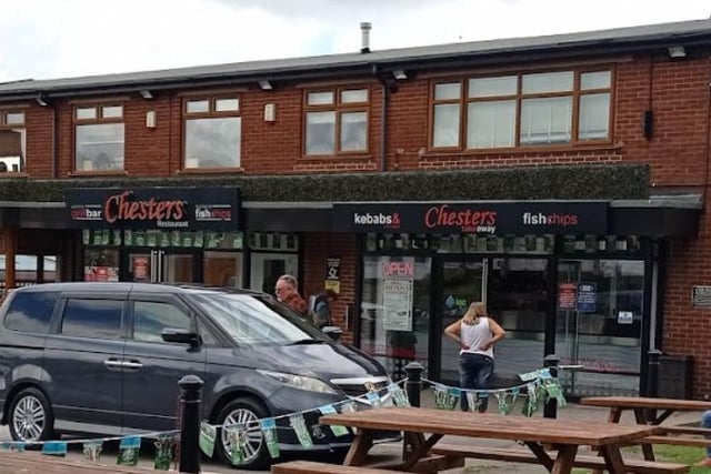 Chesters, 151 Sheffield Road, S41 7JH. Rating: 4.6/5 (based on 1,396 Google Reviews). "Really nice fresh fish! We also had the battered cheese which was so good."