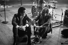 NIck Cave and Warren Ellis will plug their album CARNAGE at live shows in Sheffield and Nottingham.