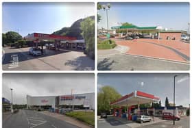 These are the prices at petrol stations across Chesterfield and north Derbyshire.