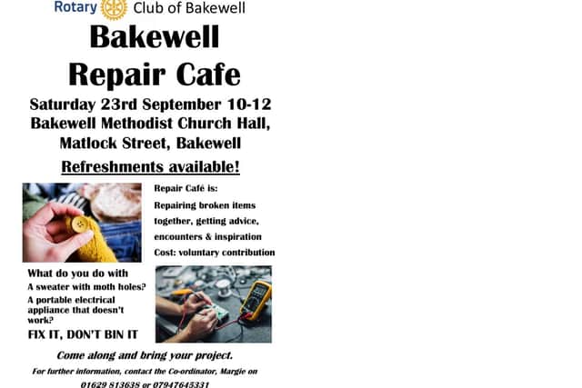 Repair Cafe Bakewell
