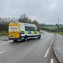 Officers closed the road following the collision.