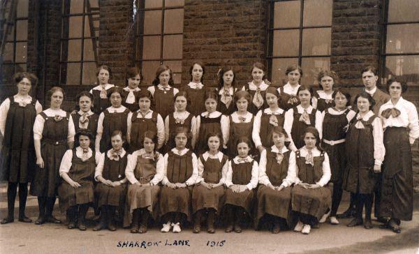 Sharrow Lane School, 1918