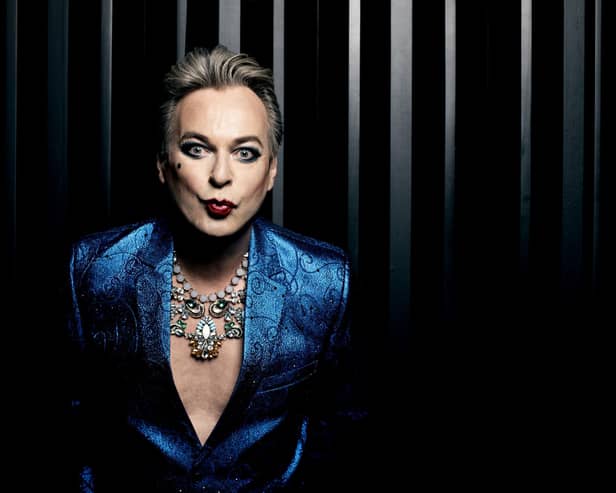 Julian Clary will tour live stand-up show A Fistful of Clary to Buxton Opera House on May 4, 2024 (photo: Andy Hollingworth)