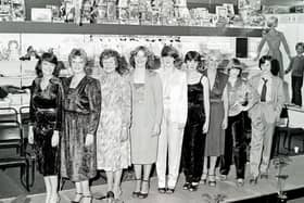 Derbyshire Nemco fashion show, November 1980.