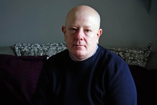 Andrew Barnes, of Grassmoor, has been a care worker for four years, including three years at The Spinney, Brimington, and contracted Covid at the height of the pandemic.