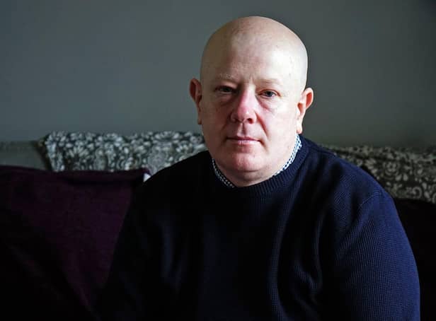 Andrew Barnes, of Grassmoor, has been a care worker for four years, including three years at The Spinney, Brimington, and contracted Covid at the height of the pandemic.