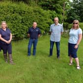 Chesterfield residents objecting to a controversial proposal to build hundreds of new homes include Isabel and Ceri Heppenstall, Philip Bines and Andrea and David Watwood.