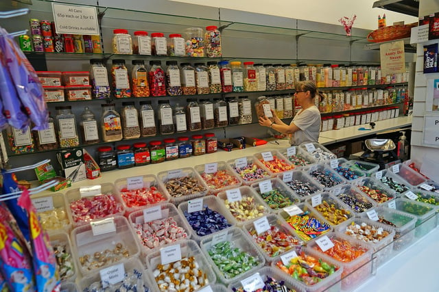 Aunty Dot's Sweets is inside the Chesterfield Market Hall six days a week. James Lilleyman has bought back one of the market hall’s longest-established businesses from the same family that purchased it from him in 2010.