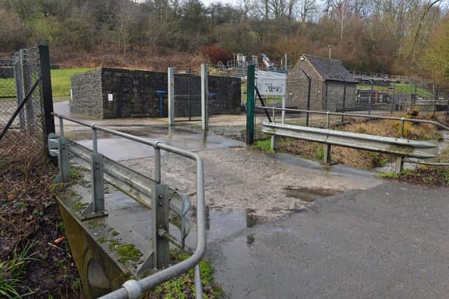 Tideswell Severn Trent sewage works.