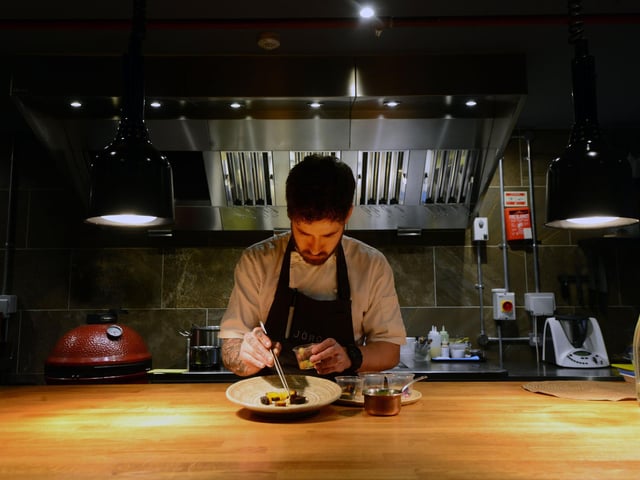 Luke French at Jöro in Sheffield. Picture: Scott Merrylees.