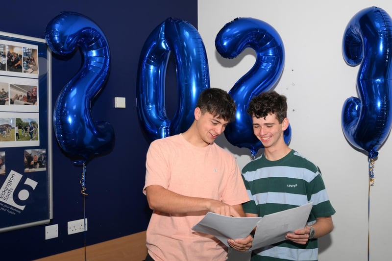 Highlights across Eckington Sixth Form’s class of 2023 include a 100% A-level pass rate.  10.4% of the students were awarded with A* or A. and 34.2% of pupils achieved grades between A* - B.