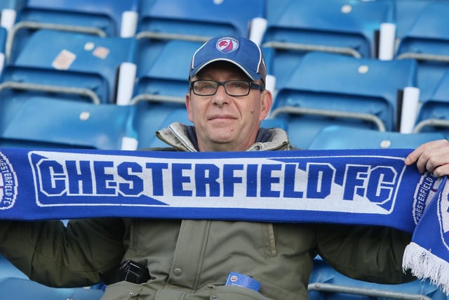 Chesterfield ended life in the National League with a 3-2 win over Maidenhead.