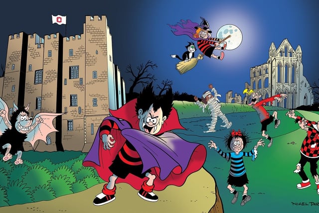 Enjoy a haunting Halloween at Bolsover Castle where a Beano themed spooky quest promises to be a popular attraction for families. Follow Dennis, Gnasher and friends to solve creepy clues around the grounds of one of the most haunted sites in the UK. Join the Spooky Sword School so you'll be prepared to fight off any ghastly ghosts. Tickets £8.50 (child, 5-17 years), £14.50 (adult), £12.80 (concession), £36.90 (family, two adults), £22.70 (family, one adult). Book at www.english-heritage.org.uk