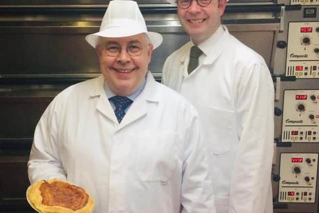 Richard Nealon and Esplin Chapman of Bakewell bakery Bloomers
