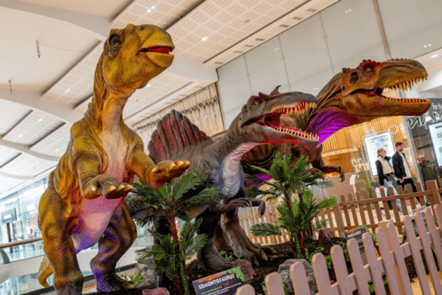 Roaring, moving dinosaurs will be at Derbion centre in Derby from March 27 to April 12, 2026.