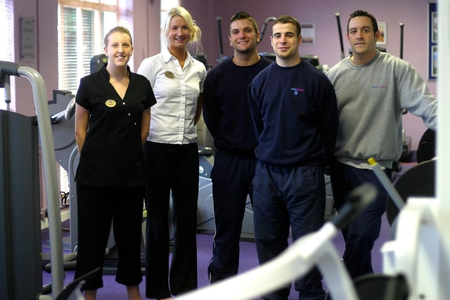 Some of the Palace Hotel Body Sense Gym team back in 2006