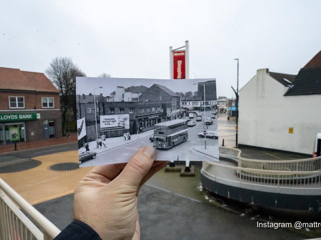 A very busy Portland Square from many years ago