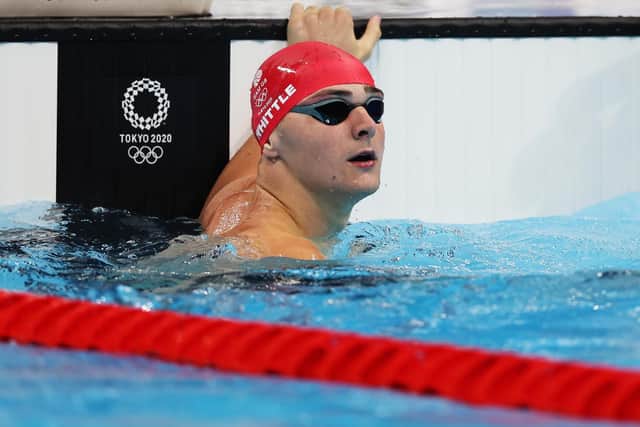 Jacob Whittle during the Tokyo Olympics. (Photo by Tom Pennington/Getty Images)