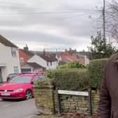 Chesterfield MP Toby Perkins has paid a visit to some of the worst Chesterfield potholes following a letter from his constituent.