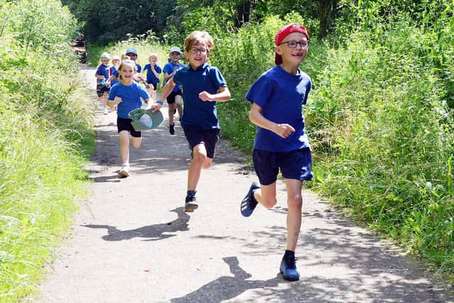 Newton Primary School have raised over £2,000 by holding a Race for Life event