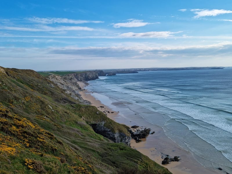 Gareth Buddery enjoyed a coastal walk.