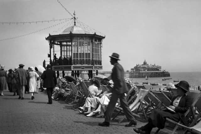People escaped filling in the census in 1921 by flocking to coastal resorts such as Eastbourne (photo: Tyrell Collection/Mirrorpix).