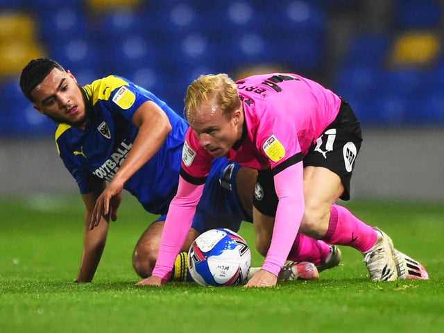 The 24-year-old attacking midfielder joins Burton on loan from Peterborough, after moving to London Load from Cheltenham in August. The former Pompey target played 18 times for Posh this season. Also leaving Peterborough was Serhat Tasdemir, who joined Oldham on loan. Picture: Tom Dulat/Getty Images