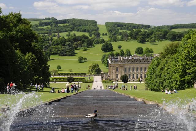 The gardens have reopened at Chatsworth.