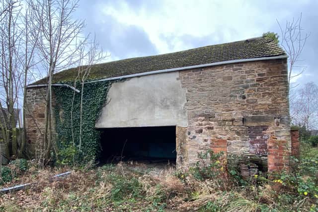 The auction of the farm buildings, which have full planning permission to convert into houses, offers great potential for developers.