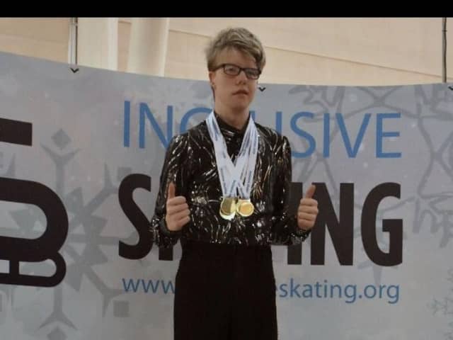 Callum Mills has been a hugely successful figure skater since taking up the sport.