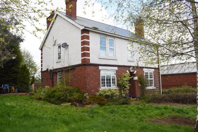 This three bedroom farmhouse comes with 17 acres, marketed by Rural Scene, 01264 726103.