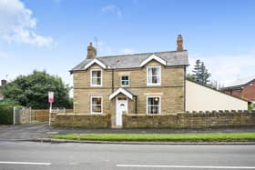 This impressive stone-built family house on Chesterfield Road, Tibshelf, is on the market for £450,000.