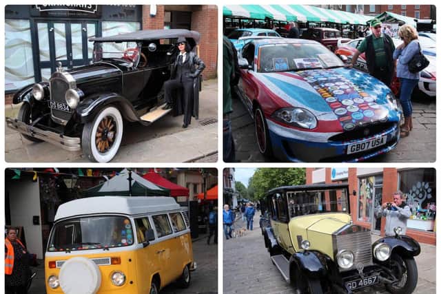 A number of exciting motors have graced Chesterfield’s cobbles during the event. 
Credit: Eric Gregory