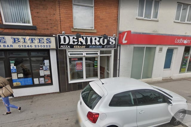 Deniros on Mansfield Road scored full marks when inspected in June 2022. They sell a range of pizzas, charcoal kebabs, burgers and chicken.