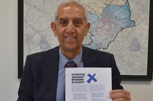 Derbyshire Police and Crime Commissioner Hardyal Dhindsa says the county's force has already had impressive results in bringing perpetrators of modern slavery to justice.