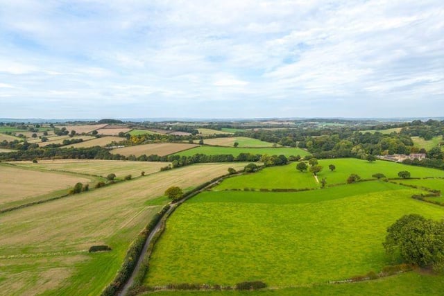 The final photo of our gallery emphasises that sprawling Ashfield countryside is not too far away from the £1 million property.