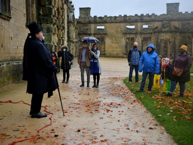 There are 3,078 people with the surname White across Derbyshire, making it the 24th most popular in the county. Historically, it was a nickname for someone with white hair or a pale complexion, but could also be topographic, referring to someone who lived by a bend or curve in a river or road. Pictured here is performance historian John S. White at Bolsover Castle.