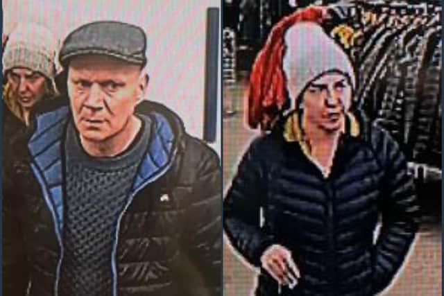Derbyshire Police have asked for help identifying this man and woman