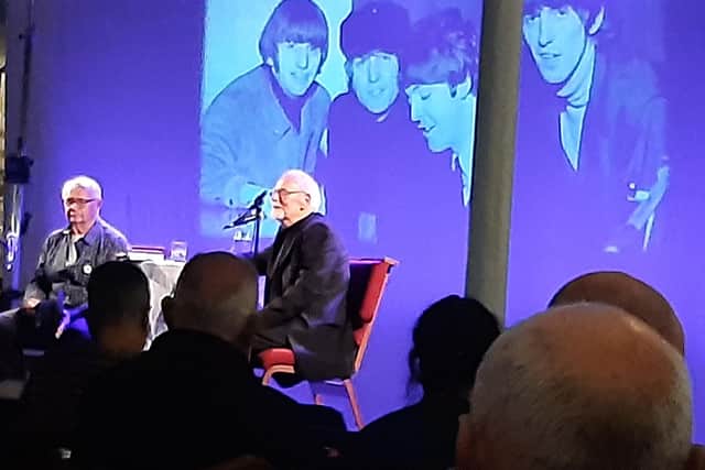 Bob Harris and Colin Hall presented The Songs The Beatles Gave Away at St Peter's Church, Belper.