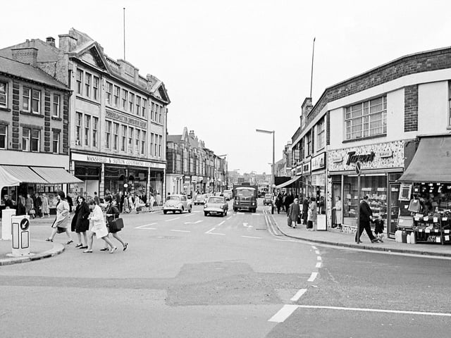 Outram Street in the 1960s is almost unrecognisable